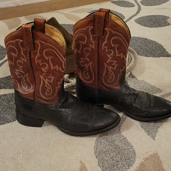 Tony Lama Cowboy Boots, Size 11 D - Picture 4 of 13